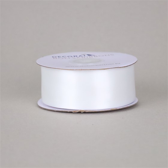 Traka saten 38mm/25m premium prljavo bijela 000