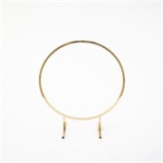 Obruč zlatni metalni - 50xh58cm