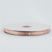 Traka saten love 10mm/73,15m alt roza