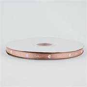 Traka saten love 10mm/73,15m alt roza