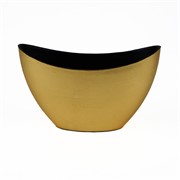 Posuda plastična lađa 24x10xh14cm zlatna