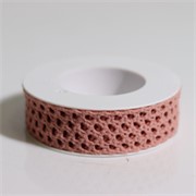 Traka 2184 macrame 28mm/4m roza 123