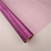 Organdi rola 48cmx10m - purple wine