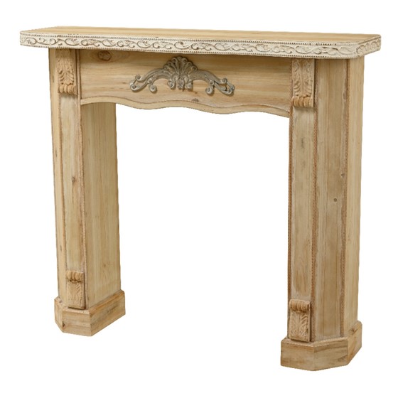 Kamin dekoracija 111x29,5xh100cm natur