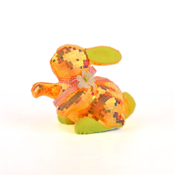 Zec dekorativni 10x17xh14cm narančasta