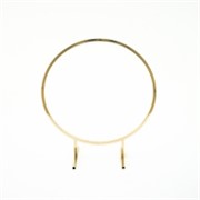 Obruč zlatni metalni - 60xh69cm