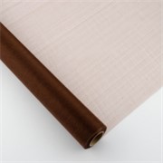 Organdi rola lux efekt 48cmx10m - smeđa