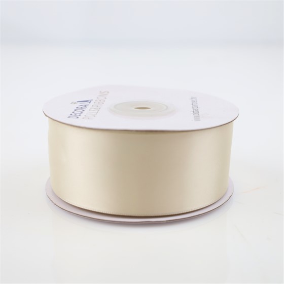 Traka saten 38mm/25m premium krem 815
