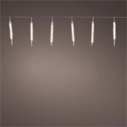 LED lampice sige 28cm x8kom 192L/2,8m WW IP44 timer 8/16
