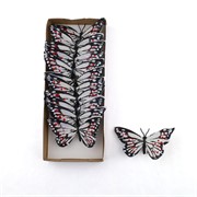 Leptiri 10xh6cm x12kom bijela