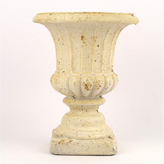 Poliester posuda na nogu d23cm h29cm bijela