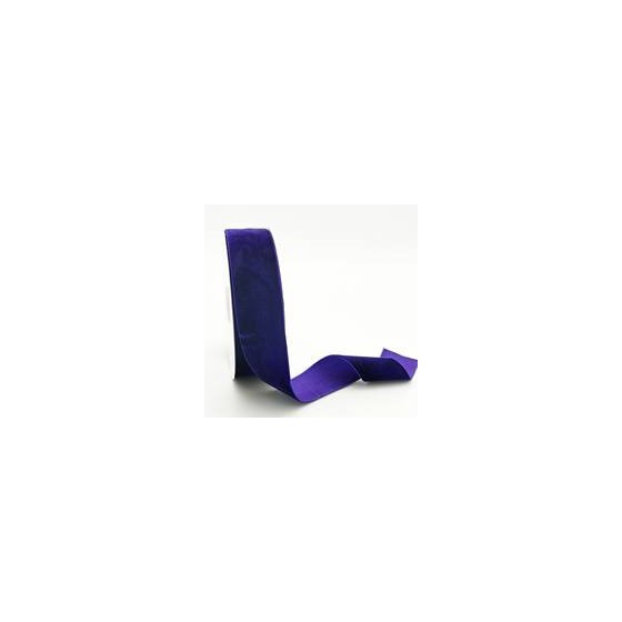 Traka pliš 38mm/10m  t.violet V032