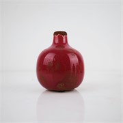 Keramička vaza h9,5cm d9cm t.roza