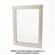 Ogledalo 60x80cm srebreno