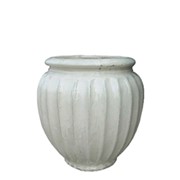 Keramička posuda glazirana h33 d37cm bijela