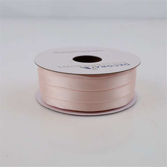 Traka saten 10mm/50m premium pastel sv.roza 105
