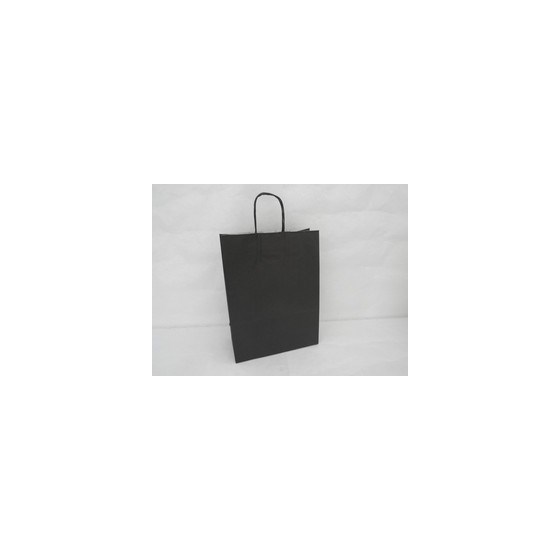 Vrećica 26x12x35cm papir crna