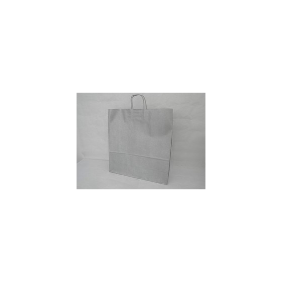 Vrećica 45x17x48cm papir srebrna
