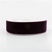 Traka pliš 38mm/10m burgundy 277