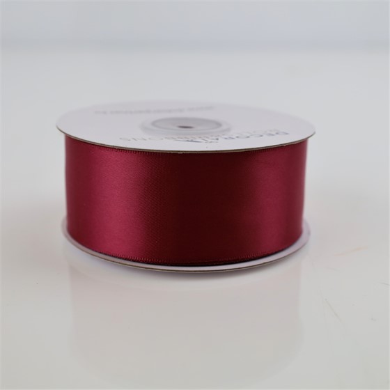 Traka saten 38mm/25m premium rosewine 177