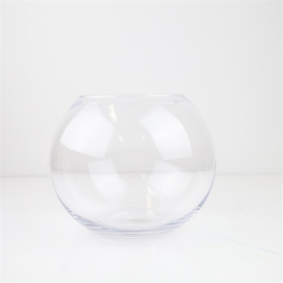Staklo posuda akvarij h21d24cm
