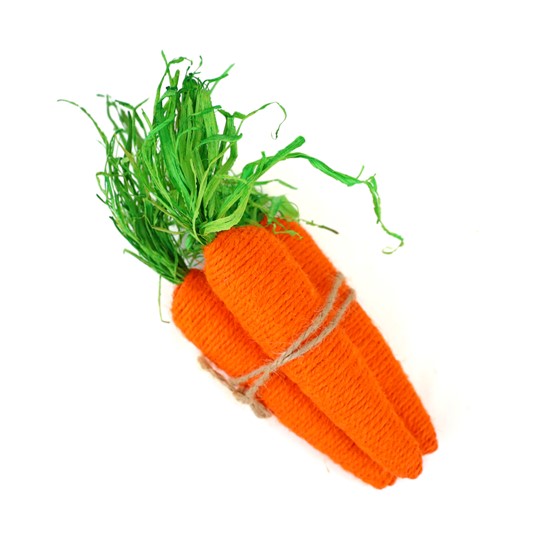 Uskršnja dekoracija mrkve h20cm x3 narančasta/zelena