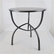 Stolić metalni 49xh53cm antik tamno olovno siva