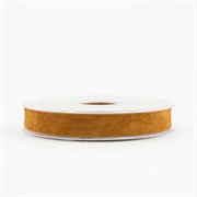Traka dupli pliš 15mm/7m caramel smeđa 63