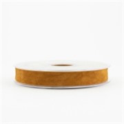 Traka dupli pliš 15mm/7m caramel smeđa 63