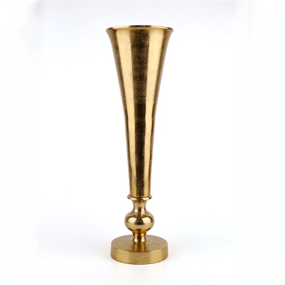 Vaza metalna h69cm d20cm zlatna