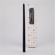 Svijeća konus x8kom d2,1 h38cm - crna