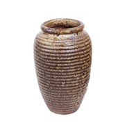 Keramička posuda - ćup glaziran h55 d35cm antik smeđi