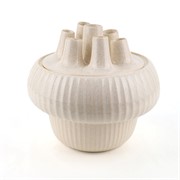 Keramička vaza h26cm d29cm krem