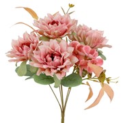 Buket dalija mix 38cm prljavo roza