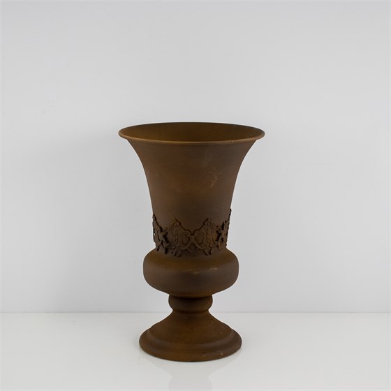 Metalni kalež d16cm h25cm rust