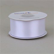 Traka saten 38mm/25m standard bijela 029