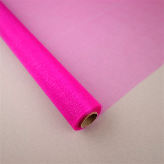 Organdi rola lux efekt 48cmx10m - fuksija
