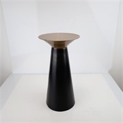 Stolić metalni 23xh46cm bronca/crna