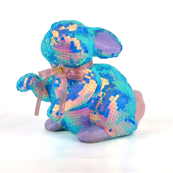 Zec dekorativni 13x23xh20cm plava