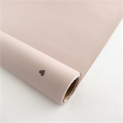 Charm folija Srca mini rola 58cm/15m - mauve/t. mauve srca