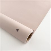 Charm folija Srca mini rola 58cm/15m - mauve/t. mauve srca