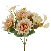 Buket dalija mix 38cm prljavo tamno bež