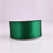 Traka saten 38mm/25m standard forest green 587