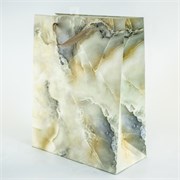 Vrećica 26x12cm h32cm deblji papir mramor