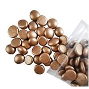 Pistile staklo 500g-metalik zlatna