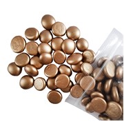 Pistile staklo 500g-metalik zlatna