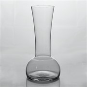 Staklo vaza boca h30cm d14.5cm šlif