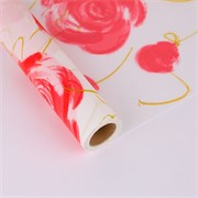Charm rola Roses 58cm/15m crvena