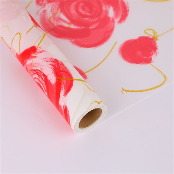Charm rola Roses 58cm/15m crvena