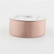 Traka saten 38mm/25m premium antique mauve roza 164